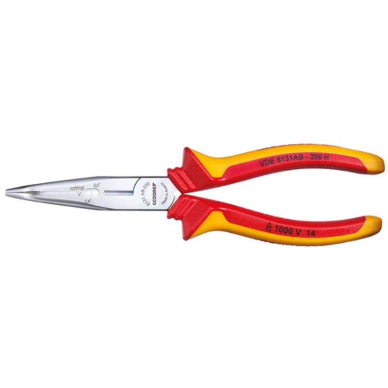 Gedore VDE Multiple pliers 200 mm angled pattern- 2910845