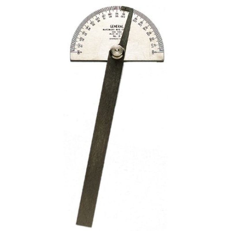 Steel Protractor Round Head-123150440