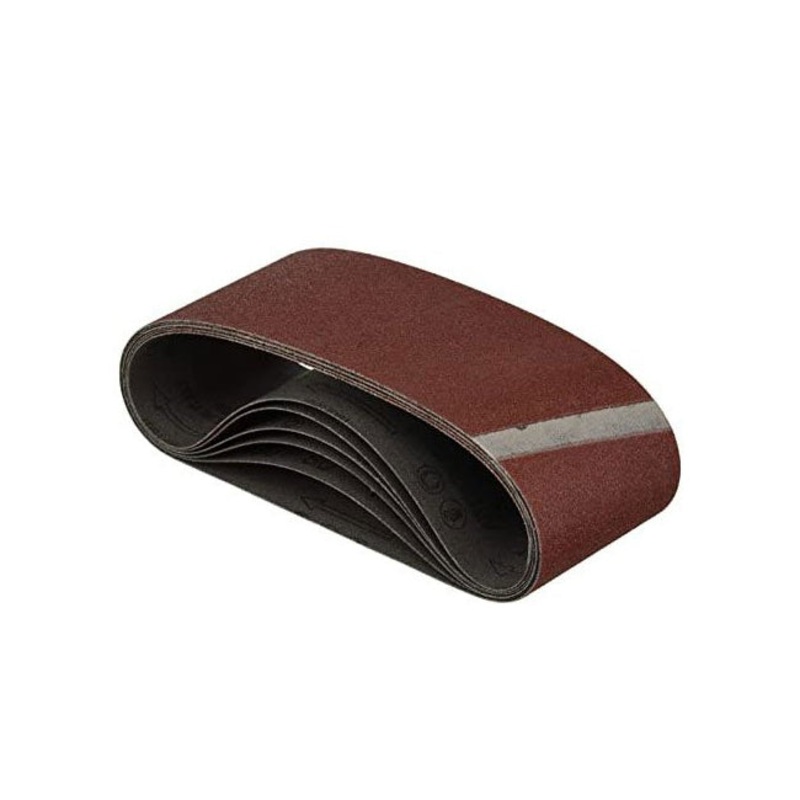 Wolfcraft 6/Pk Sanding Belts 75X533MM 40 Grit – 3101000