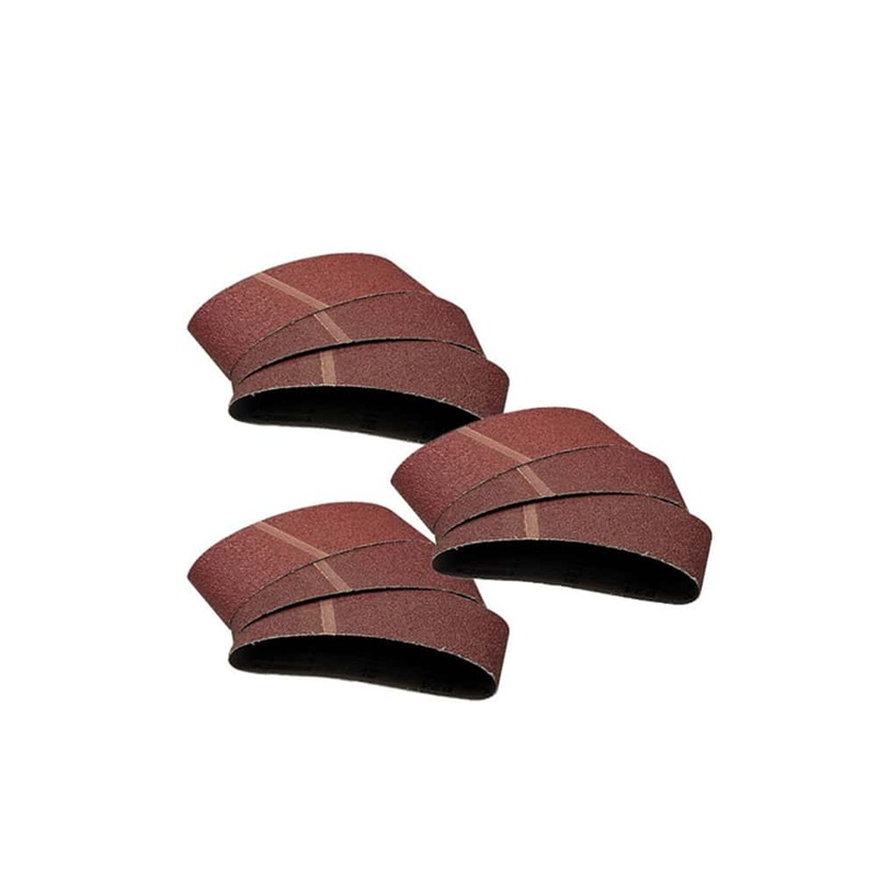 Wolfcraft 9/Pk Sanding Belts 75X533MM – 1916100