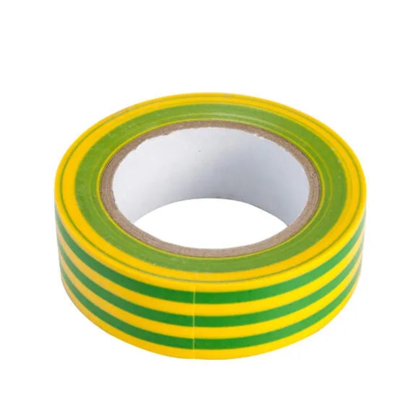 HellermannTyton Insulation Tape Flame Retardant 18mm X 0.18mm 20M Green Yellow (product not shown) HT2GRYL