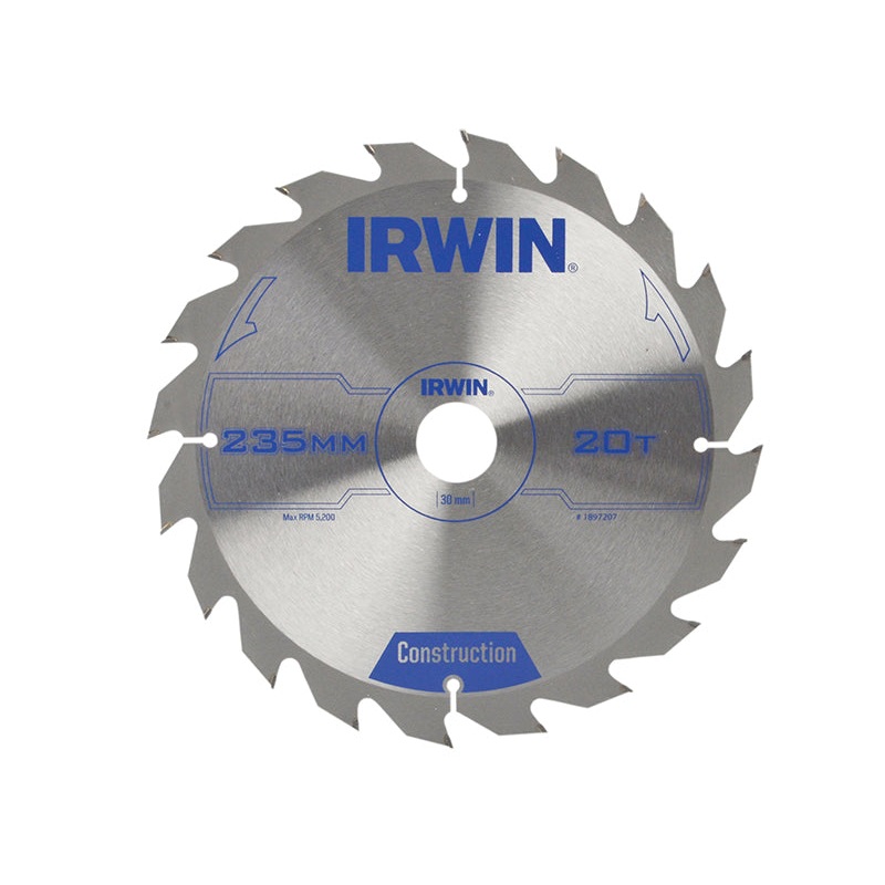 Construction Circular Saw Blade 235 x 30mm x 20T ATB