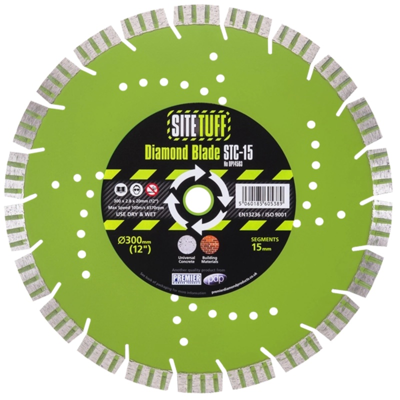 STC-15 230X2.6X15X22.2 SITE TUFF CONCRETE BLADE