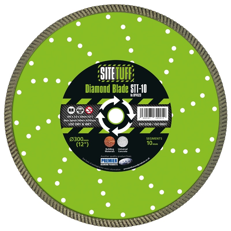 STT-10 125X2.0X10X22.2MM SITE TUFF TURBO CONCRETE BLADE