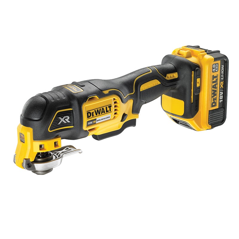 Dewalt DCS355M1 XR Brushless Oscillating Multi-Tool 18V 1 x 4.0Ah Li-ion