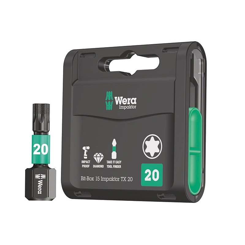 Bit-Box 15 Impaktor TX20 x 25mm, 15 Piece