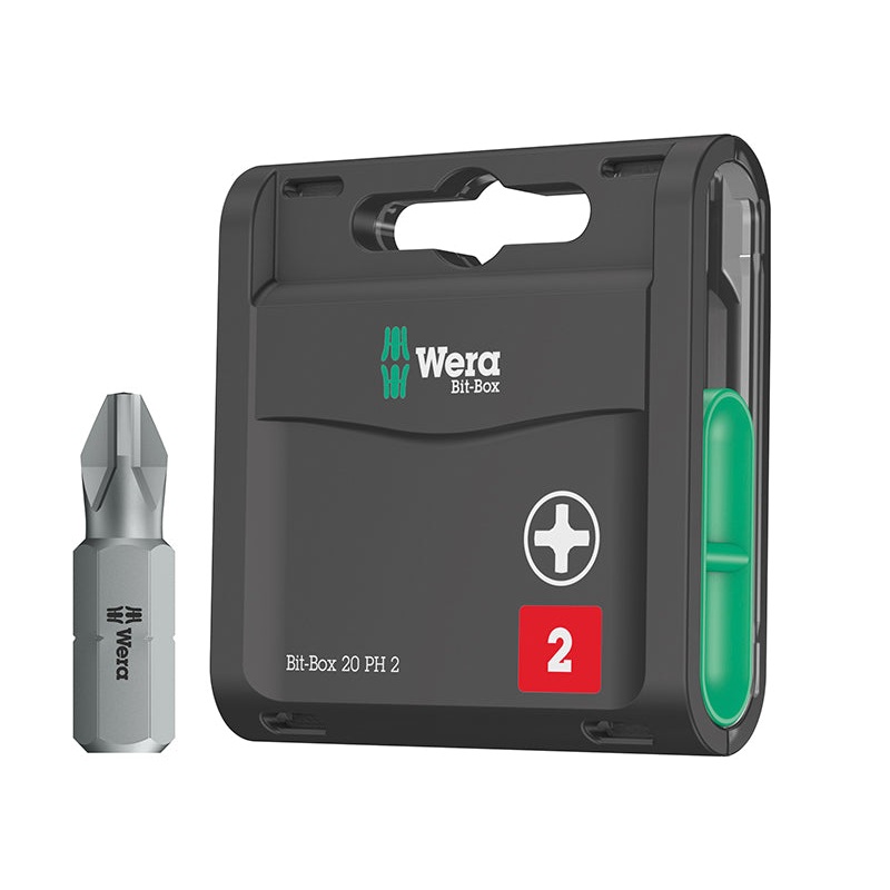 Bit-Box 20 H Extra Hard Bits PH2 x 25mm, 20 Piece