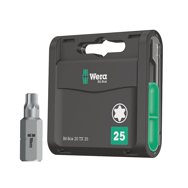 Bit-Box 20 H Extra Hard Bits TX25 x 25mm, 20 Piece