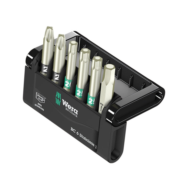 Bit-Check 6 Stainless 1 SB Set, 6 Piece – Carded