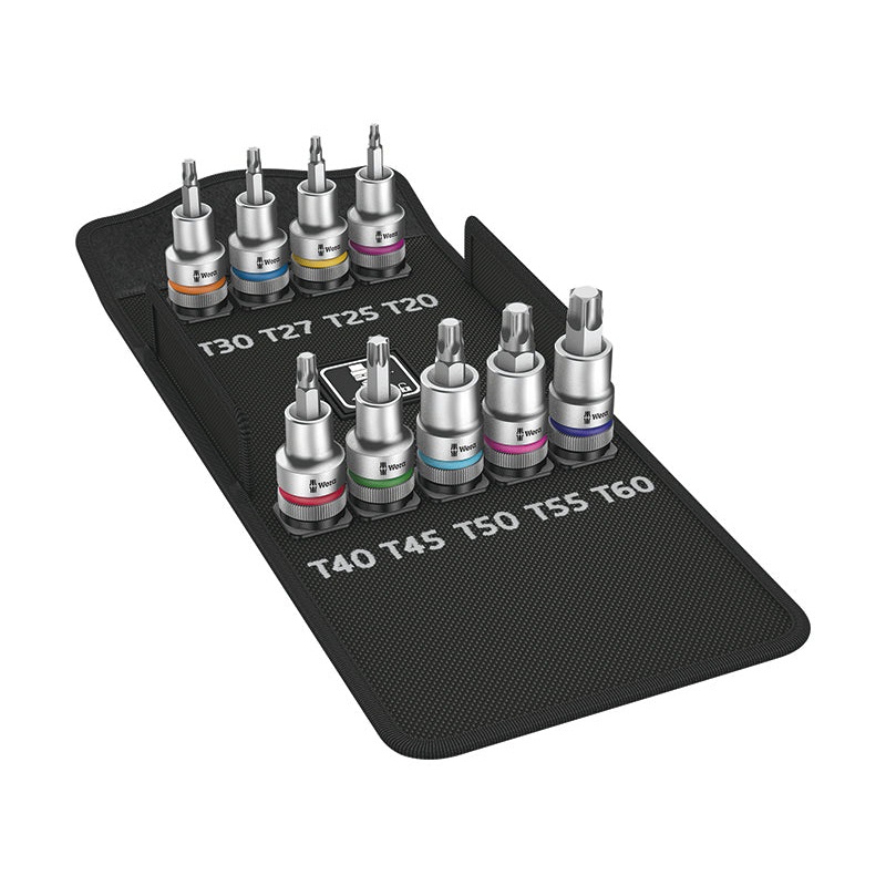8767 C TORX HF 1 Zyklop Bit-Socket Set of 9 1/2in Drive