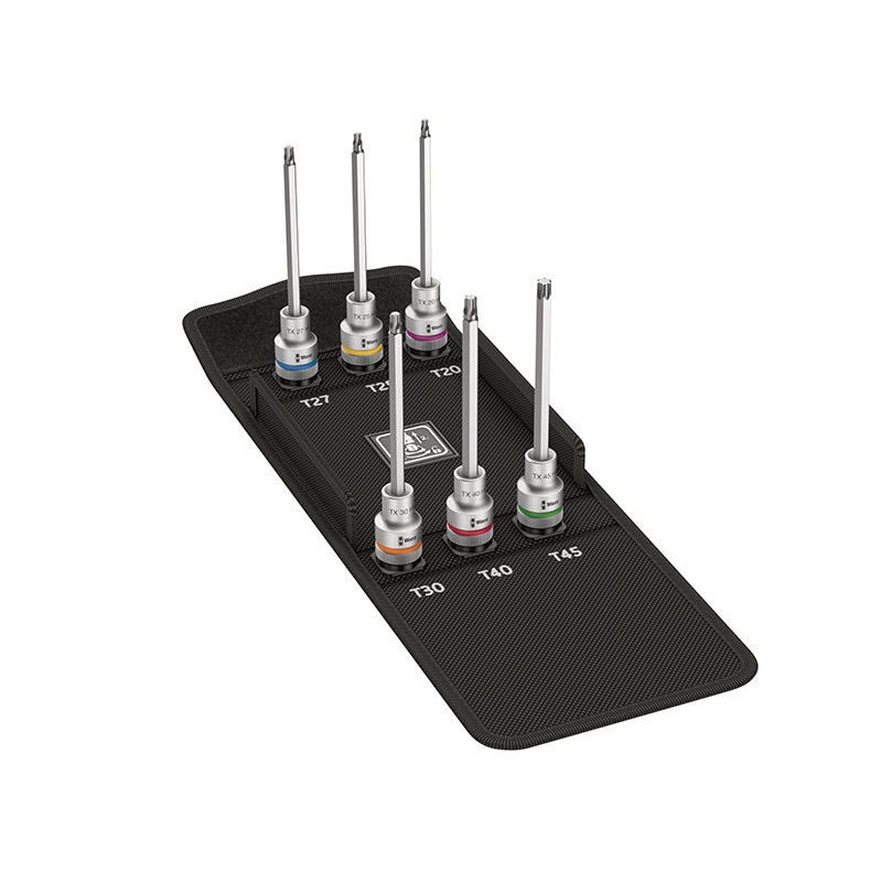8767 C TORX HF 2 Zyklop Bit-Socket Set of 6 1/2in Drive