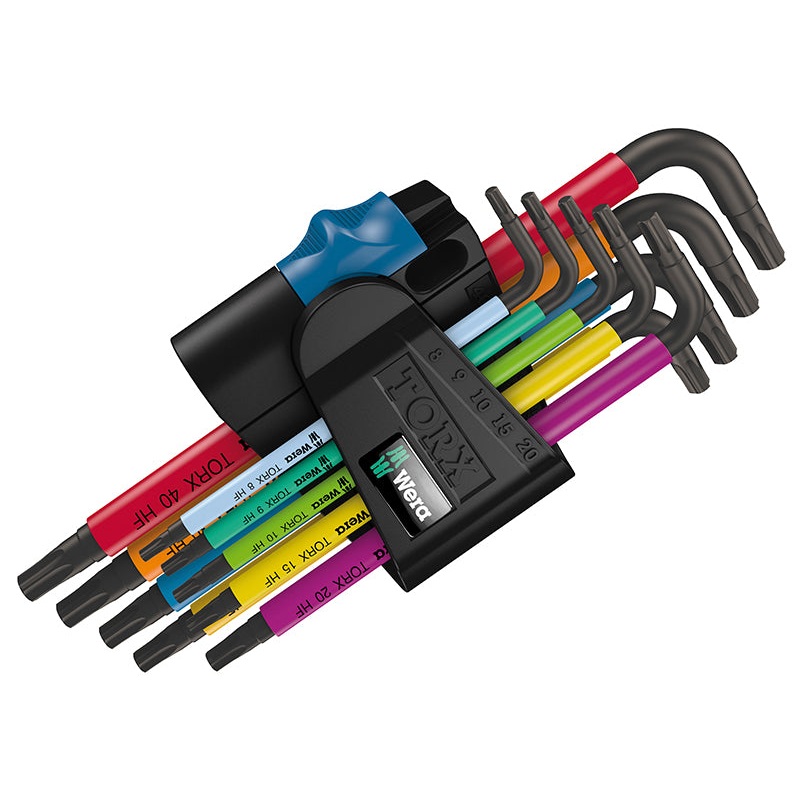 967/9 TX Multicolour Holding Function L-Key Set of 9 (TX8-TX40)