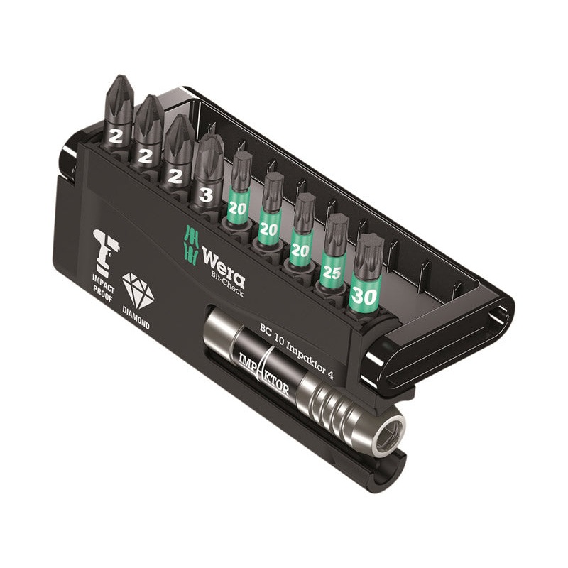 Bit-Check 10 Impaktor 4 Set, 10 Piece