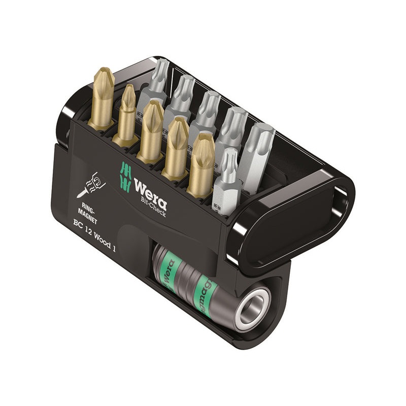 Bit-Check 12 Wood 1 Set, 12 Piece