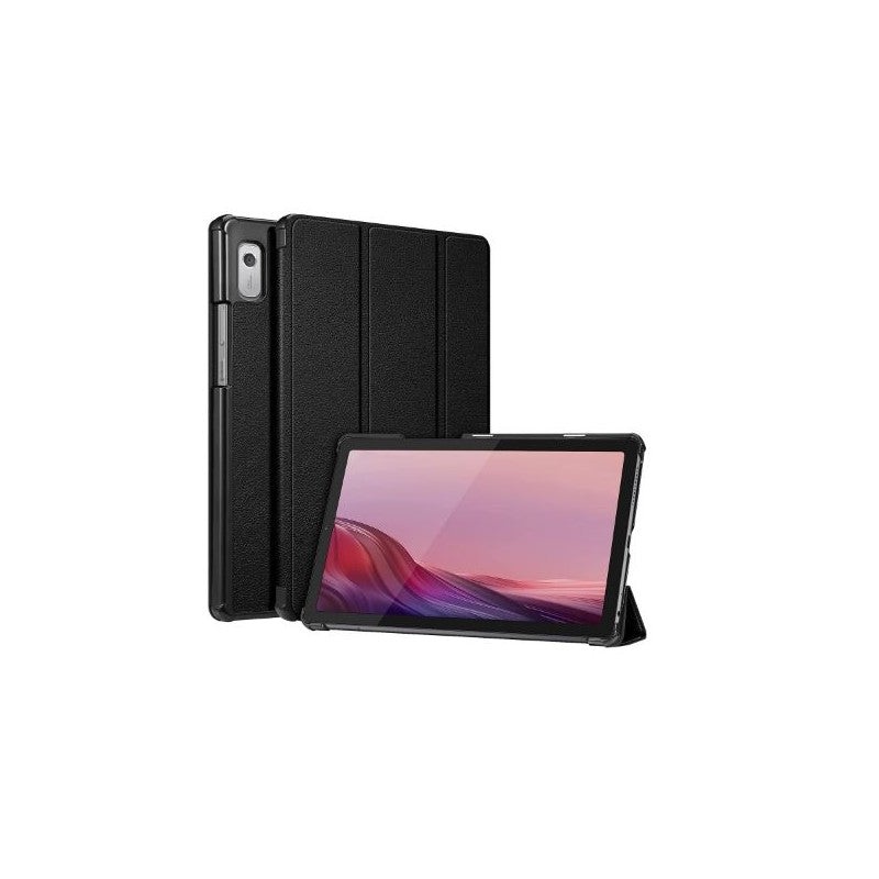 Tuff-Luv Slim Smart Case & Stand for Lenovo Tab 4 7.0 Fits Model 7304F – Black