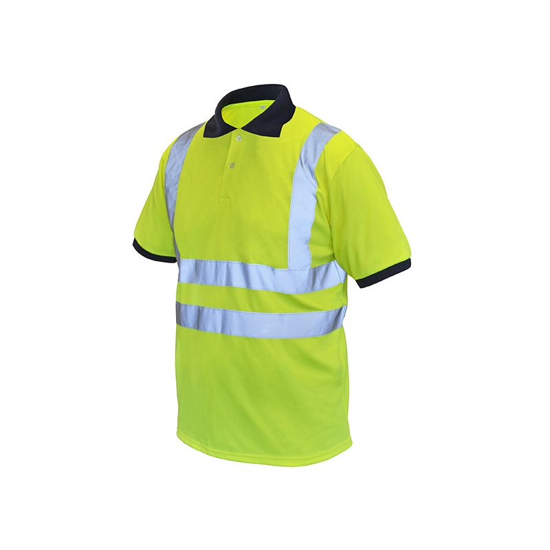Hi-Vis Yellow Polo Shirt – XL (46in)