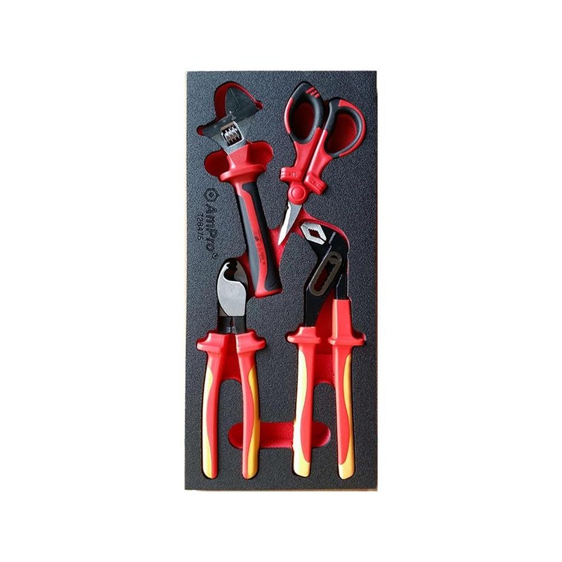 AmPro: 4Pc Insulated Tool Set –  T28475