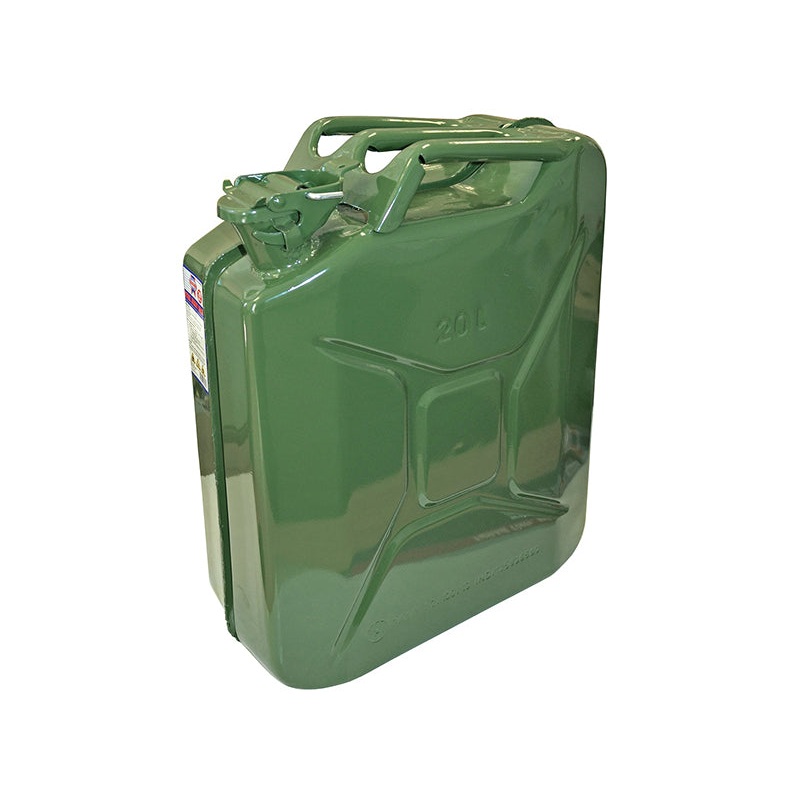 Green Jerry Can – Metal 20 litre