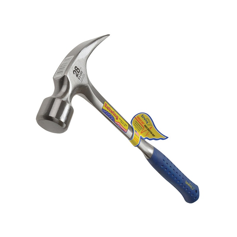 E3/28S Straight Claw Framing Hammer – Vinyl Grip 784g (28oz)