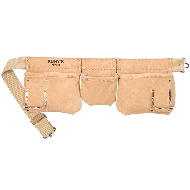 AP-1300 Carpenter’s Apron 5 Pocket Suede Leather