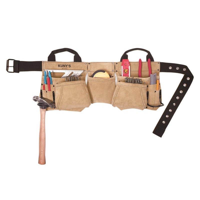 AP-622A Carpenter’s Apron Split Grain Leather
