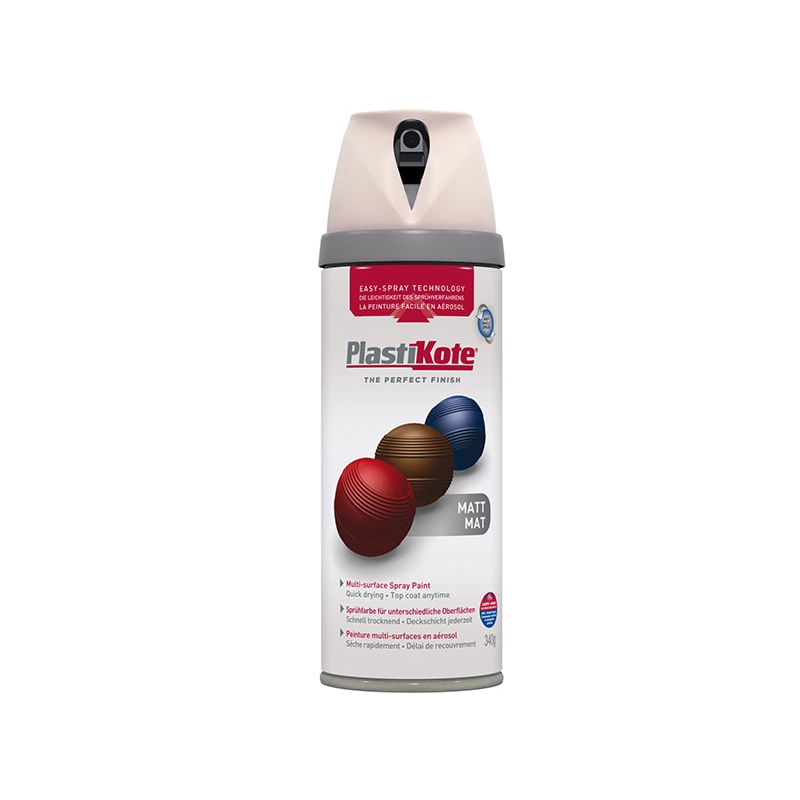 Twist & Spray Matt Antique White 400ml