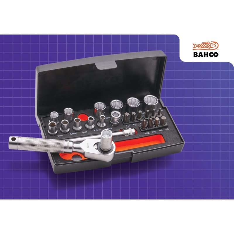 1/4 Socket Set – Black Edition