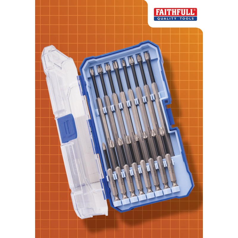 Fai/Full 12pc Impact Long Bit Set