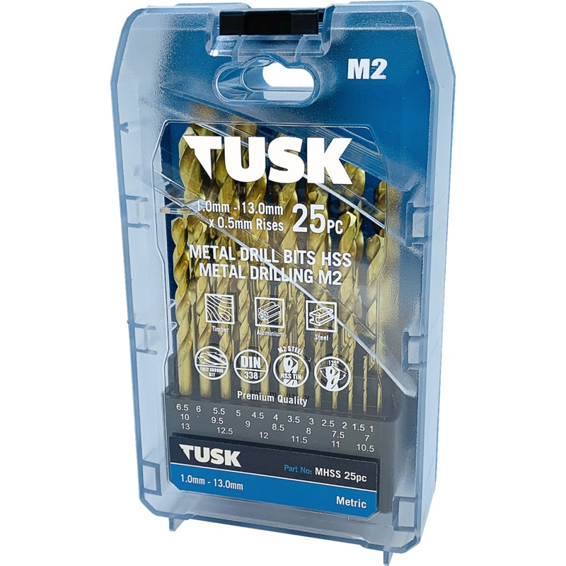Metal Drill Bit Kits – High Speed Steel