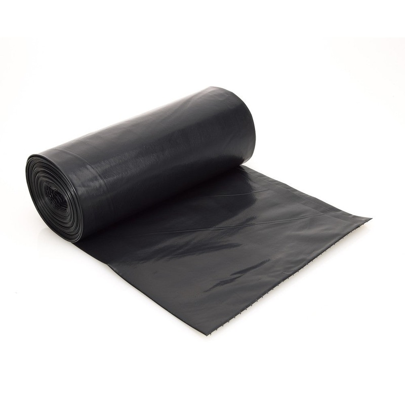 BLACK RUFUSE SACK 660X 1118X45mu 25 PER ROLL