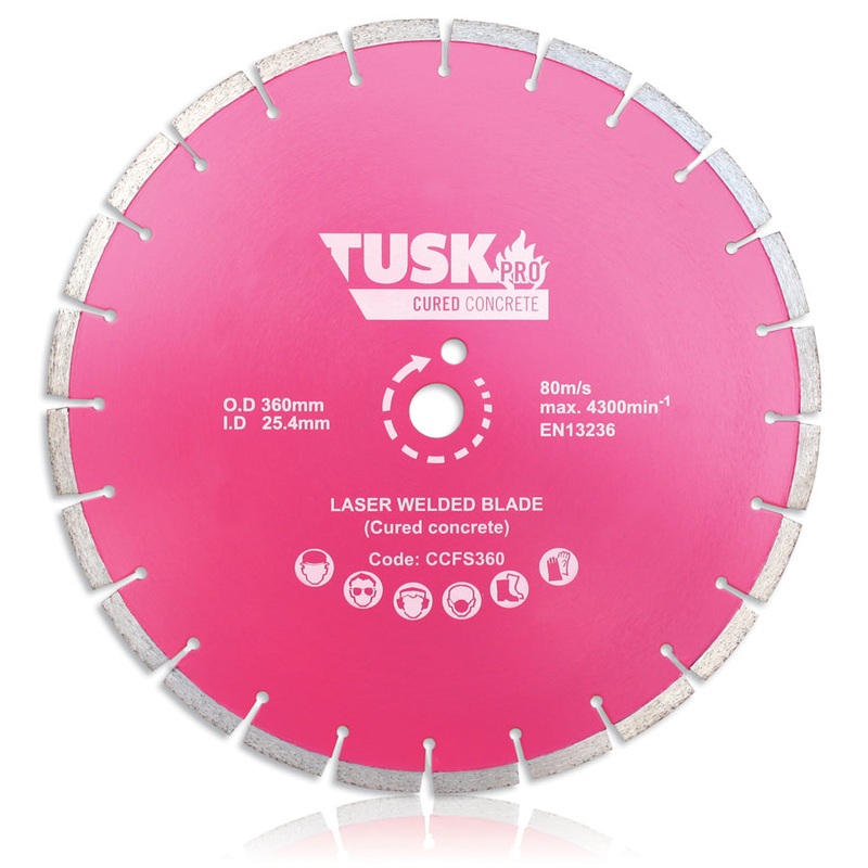 Cured Concrete Floor Saw Blade