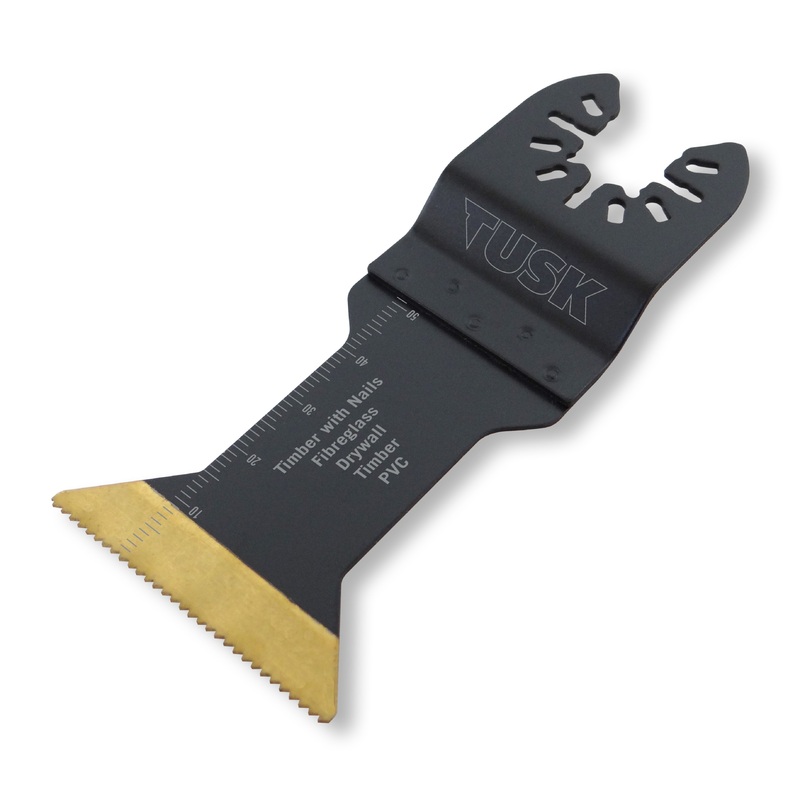 Multi-Tool Bi-Metal Titanium Saw Blade – Timber with nails