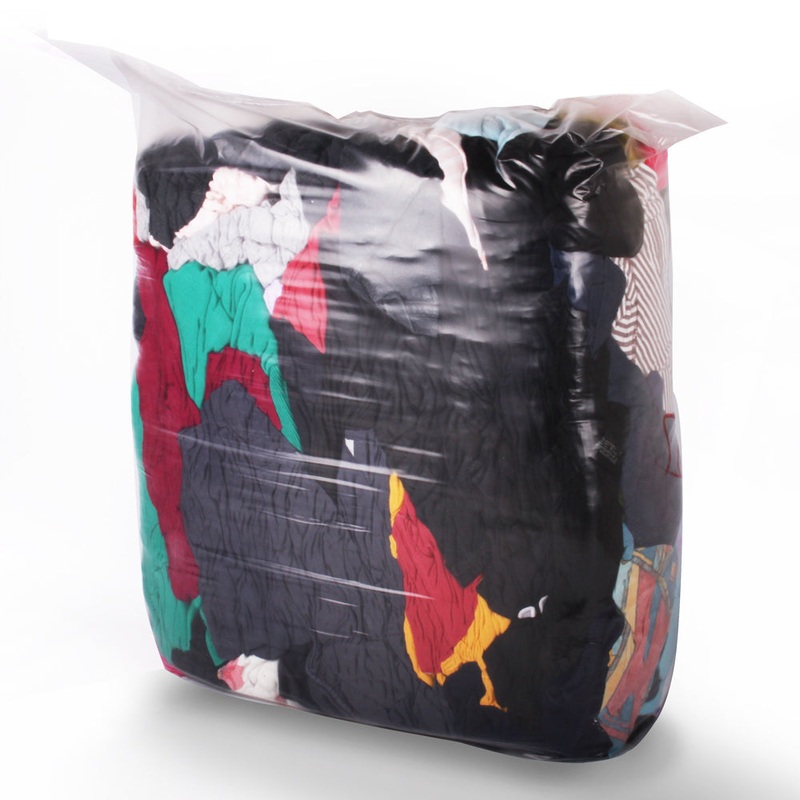 Pallet of Coloured Rag Wipes (49 x 10KG Bales)