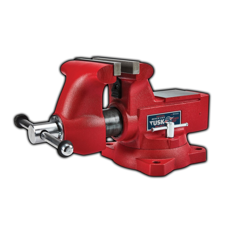 Swivel with Anvil & Pipe Jaws Bench Vice