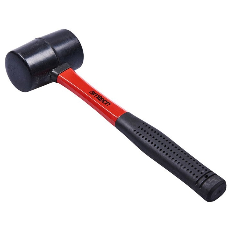 AMTECH-8oz Rubber Mallet – Fibreglass Shaft