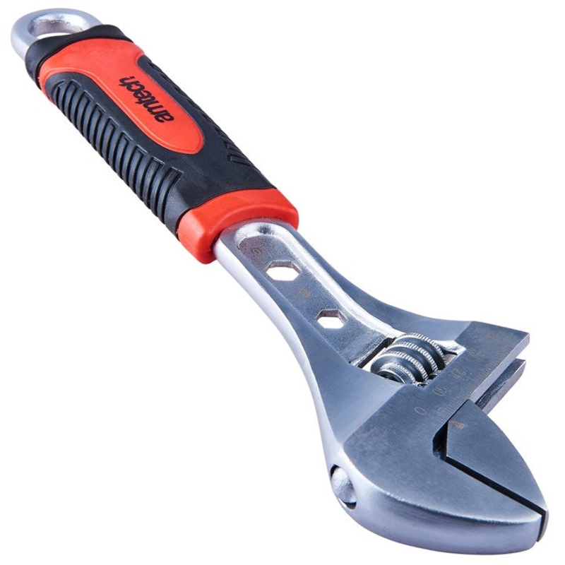 AMTECH-12” Adjustable Wrench Injected Grip