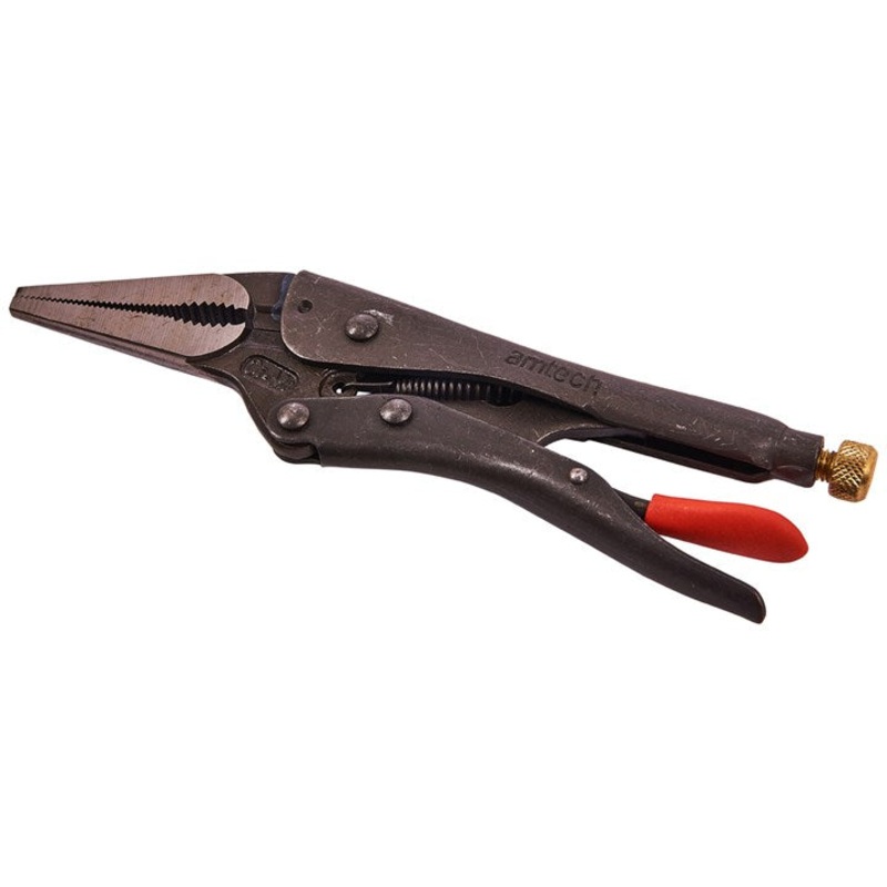 AMTECH-9 Long Nose Locking Pliers  – Cr-Mo