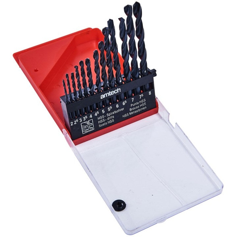 AMTECH-13pc High Speed Drill Set – Large