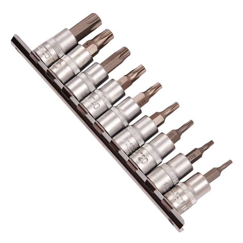 AMTECH-10pc 3/8” Torx Socket Set