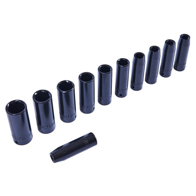 AMTECH-11pc 1/2” Deep Impact Socket Set