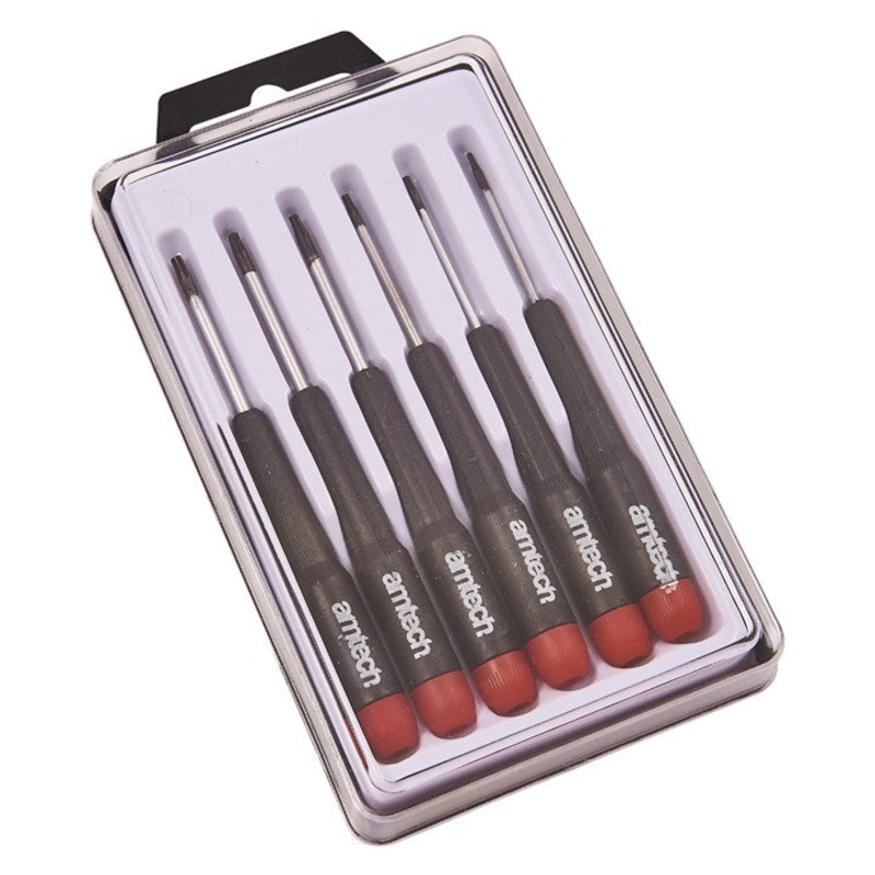 AMTECH-6pc Precision Torx Screwdriver Set