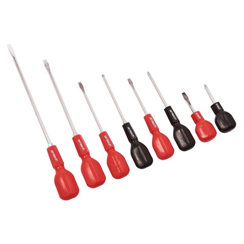 AMTECH-8pc Cabinet Handle Screwdriver Set