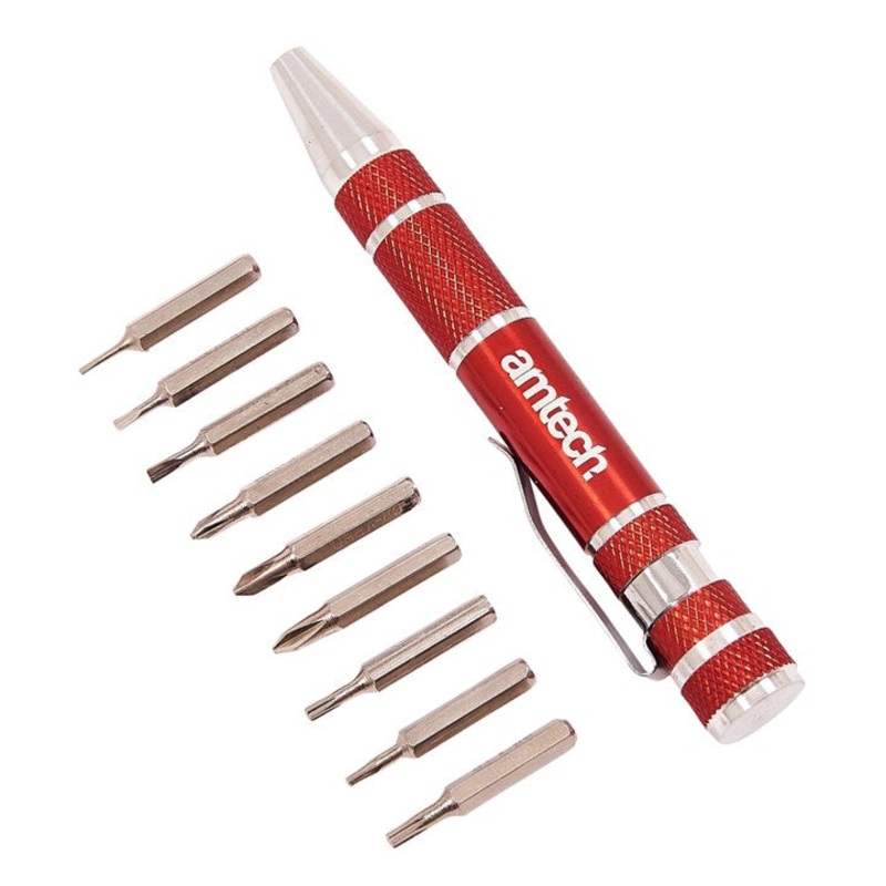 AMTECH-9-In-1 Screwdriver Bit Set