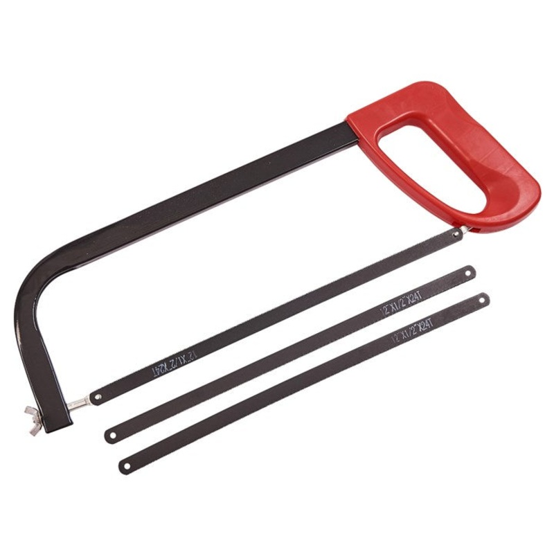 AMTECH-12 Hacksaw & 3 Blades|12″ Hacksaw & 3 Blades