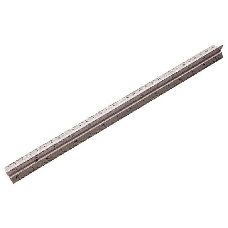AMTECH-12 Aluminium Scale Ruler