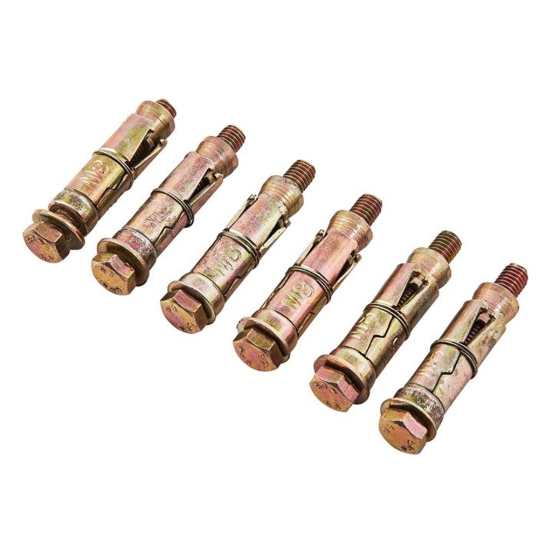 AMTECH-6pc M8 X 60mm Expansion Bolts