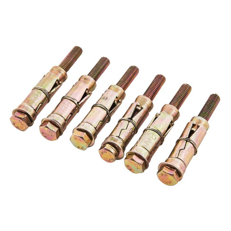 AMTECH-6pc M8 X 75mm Expansion Bolts