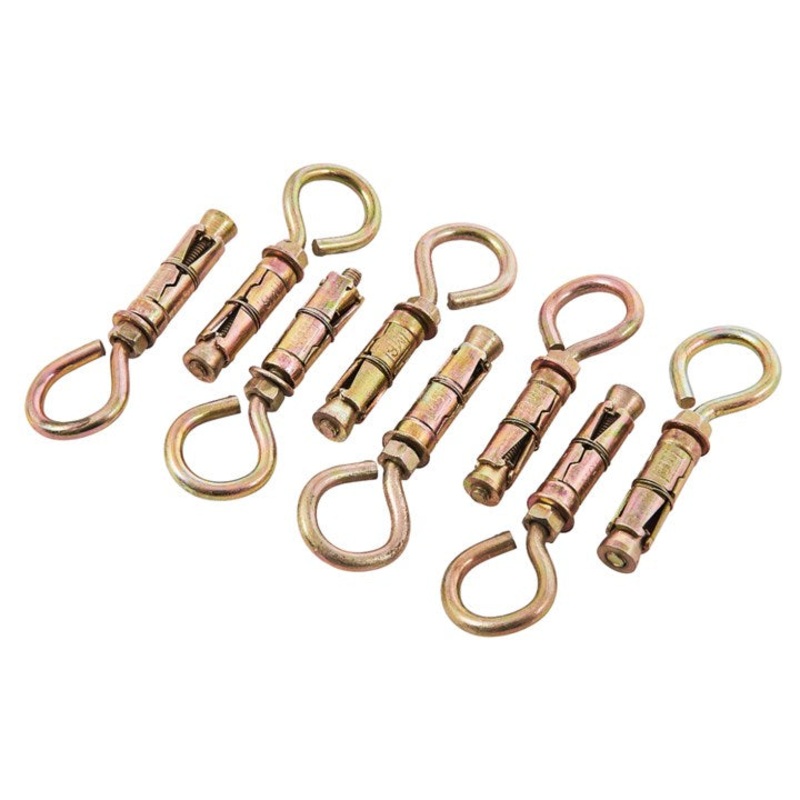 AMTECH-8pc 6mm Closed Hook Bolts