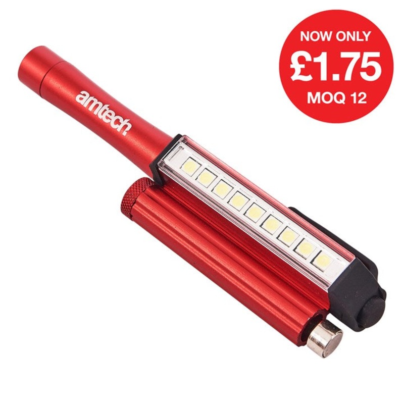 AMTECH-9 SMD LED Penlight With Magnetic Pick Up