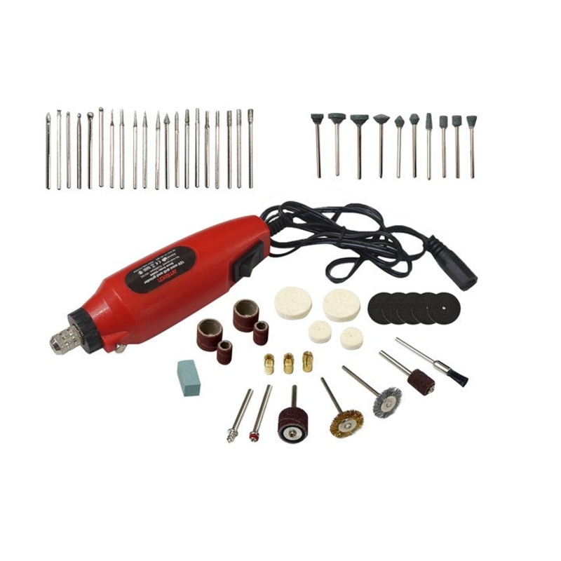 AMTECH-60pc Mini Drill and Bit Set